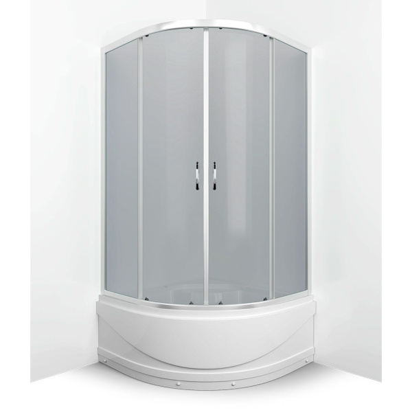 Душевой уголок, стекло тонированное, Erlit Comfort ER0509T-C4 (детальная фотография), недорогие