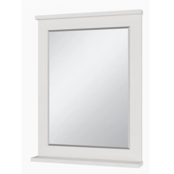 Зеркало Misty Марта 60 см белое глянцевое П-Мрт02060-011 (детальная фотография), современные, hi-tech