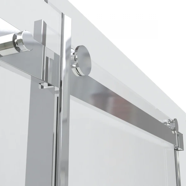 Душевой уголок Vincea Como 130х90 см профиль хром VSR-1C9013CL (детальная фотография), со средним поддоном