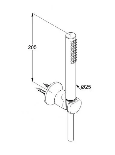 Лейка для душа Kludi Nova Fonte 39120 латунь (детальная фотография), душевые лейки
