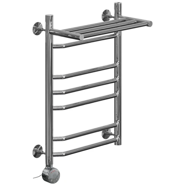 Полотенцесушитель электрический Ника Trapezium ЛТ Г2 ВП 60/40 см с полочкой (детальная фотография)