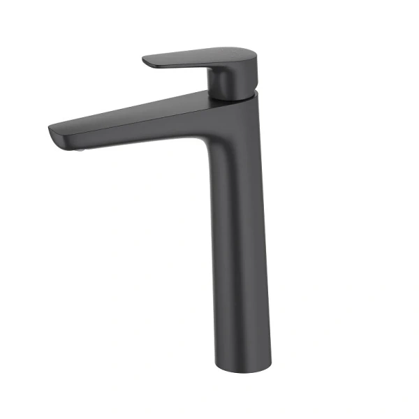 Смеситель для раковины Акватек Бетта черный AQ1104MB (детальная фотография)