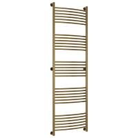 Полотенцесушитель водяной, цвет состаренная бронза перемычка выгнутая Богема+ 1900х600