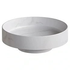 Раковина Boheme Corian 40 см calacatta