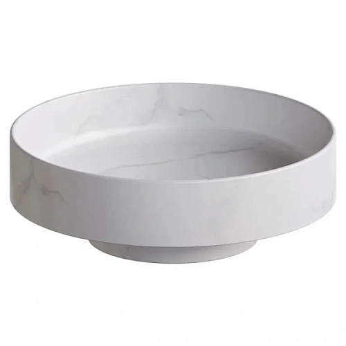 Раковина Boheme Corian 40 см calacatta - фото 5