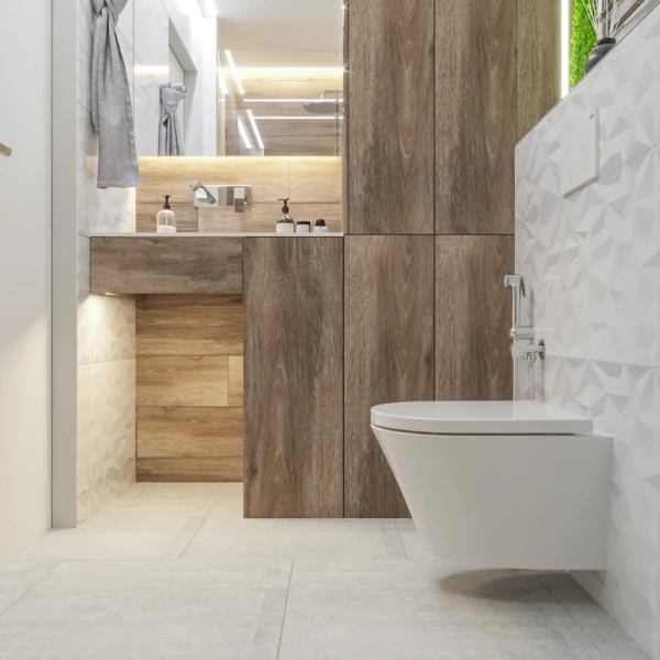 Унитаз подвесной Lavinia Boho Biore с сиденьем микролифт 3304003R (детальная фотография), современные, hi-tech, круглые index_2