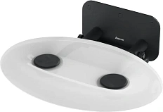 Сиденье для душа Ravak OVO прозрачное/черное