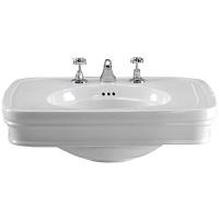 Раковина 70х56см, смеситель на 3 отверстия, Devon&Devon Rose