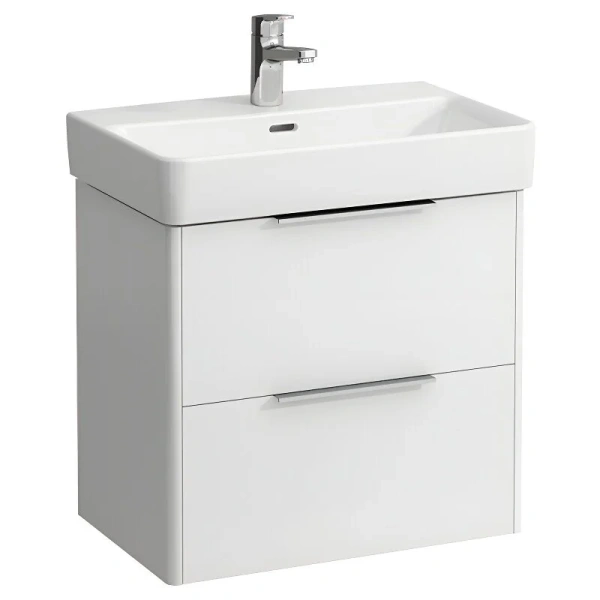Тумба под раковину подвесная Laufen Base 57 см цвет белый матовый 4.0221.2.110.260.1 (детальная фотография)