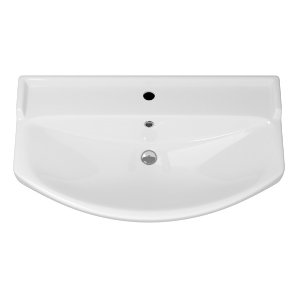 Раковина мебельная Misty Амур 80 см белая БП-э0000д1545 (детальная фотография), нет в наличии