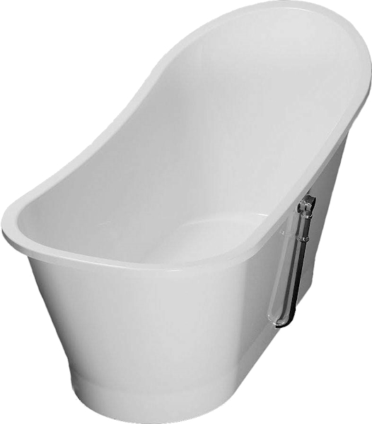 Ванна из литьевого мрамора Romance Collections Artemida (детальная фотография), искусственный камень, литьевой мрамор