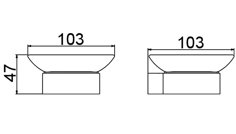 Мыльница черный Timo Selene 14022/03 (детальная фотография), современные, hi-tech