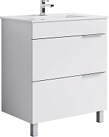 Тумба под раковину напольная Aqwella Бриг 75 см белая