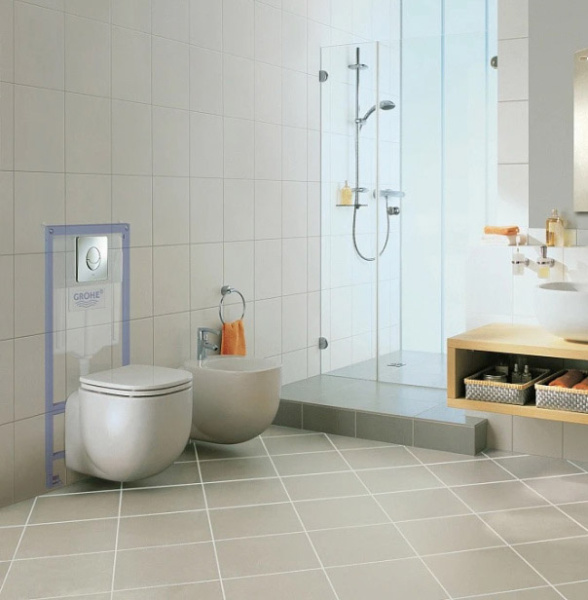 Инсталляция для подвесного унитаза Grohe Solido 38832000 (детальная фотография)