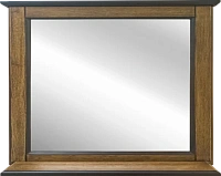 Зеркало Misty Винтаж 100 см в раме дуб