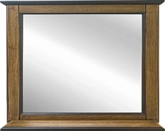 Зеркало Misty Винтаж 100 см в раме дуб