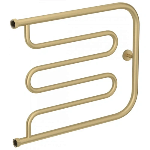 Полотенцесушитель водяной Сунержа Лира+ 65х50 см матовая шампань - фото 7