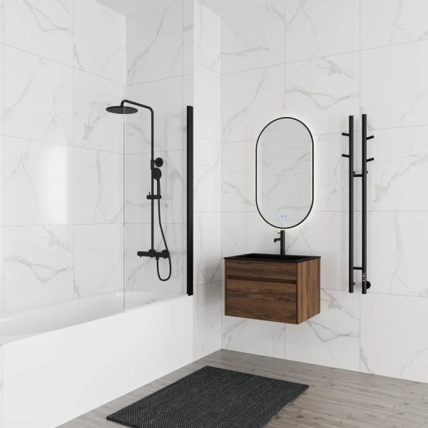 Ванна акриловая Vincea VBT-2B170-LG, 170 x 70 см, с ножками, белая (детальная фотография), 170 см