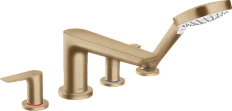 Смеситель для ванны Hansgrohe Talis E шлифованная бронза