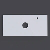 Столешница под раковину Grossman Флай 97,6 см белая