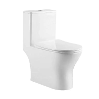 Унитаз моноблок BelBagno Lounge белый