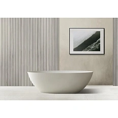 Ванна из искусственного камня Abber Stein 180x85 см отдельностоящая