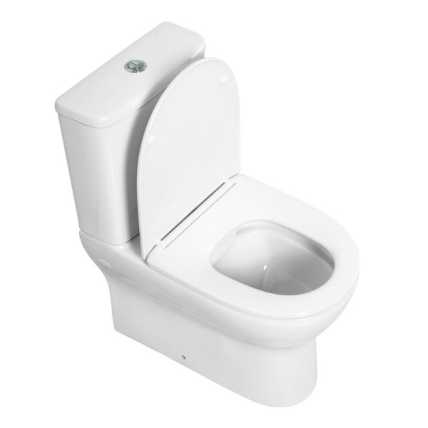 Чаша для унитаза-компакта BelBagno Energia белая BB8134CPR/SC (детальная фотография), белые