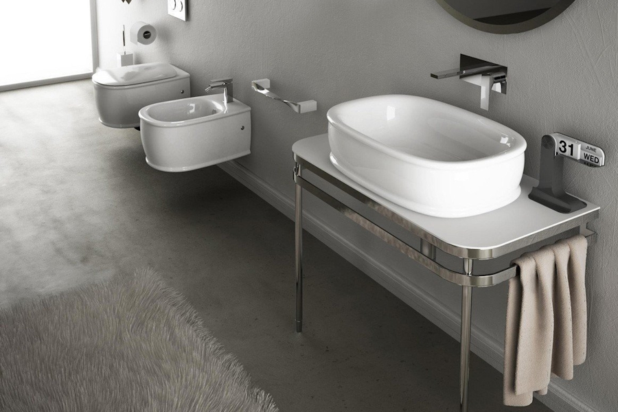 Раковина, цвет белый, ArtCeram Azuley AZL002 01 00 (детальная фотография), по запросу