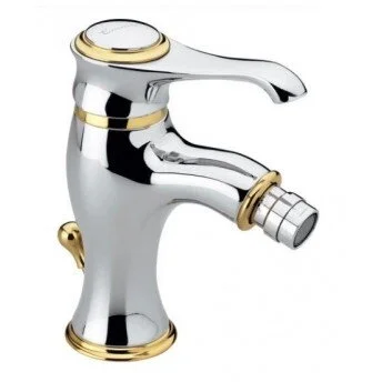 Смеситель для биде хром-золото Emmevi Tiffany 6004CO (детальная фотография)