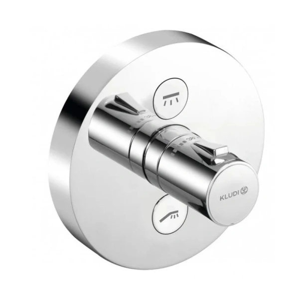 Смеситель для душа Kludi Push хром 389120538 (детальная фотография)