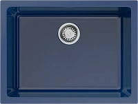 Мойка для кухни Omoikiri Okinoshima 61-U/I-IB Glossy 61 см indigo blue