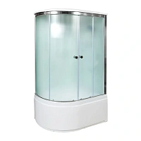 Душевая кабина Deto D 120х80 см левая