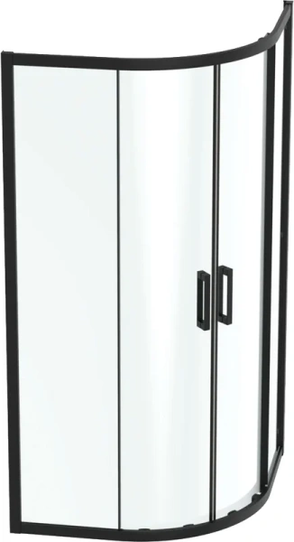 Душевой уголок Ideal Standard Connect 2 100х100 см черный профиль K9252V3 (детальная фотография), современные, hi-tech