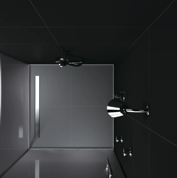 Душевой лоток BERGES B1 Keramik 70 см матовый хром 090018 (детальная фотография), стандартные