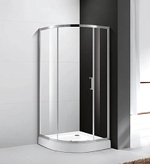 Душевой уголок Cezares Molveno 100х100 см стекло прозрачное профиль хром