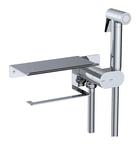 Гигиенический душ со смесителем RGW Shower Panels SP-221 хром - фото 1