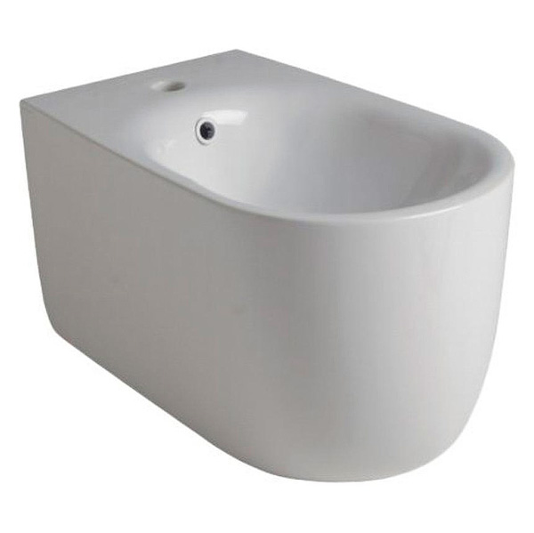 Биде подвесное Kerasan Nolita белое глянцевое 532501 (детальная фотография)