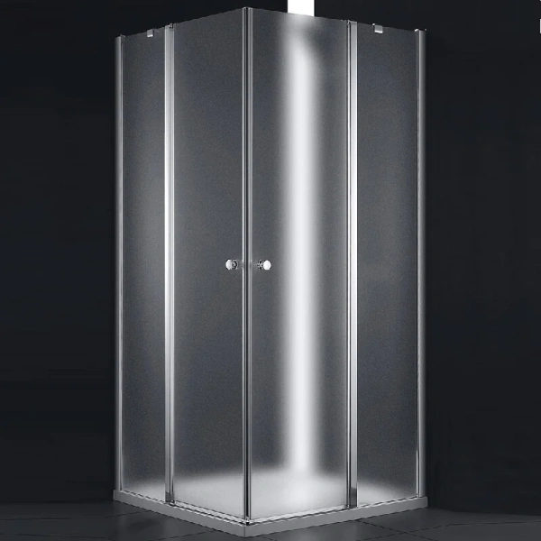 Душевой уголок Cezares Elena 100x90 см левосторонний стекло рифленое ELENA-W-AH-2-100/90-P-Cr-L (детальная фотография), современные, hi-tech