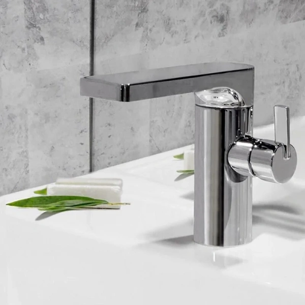 Смеситель для душа WasserKRAFT Isen хром 2602 (детальная фотография), современные, hi-tech