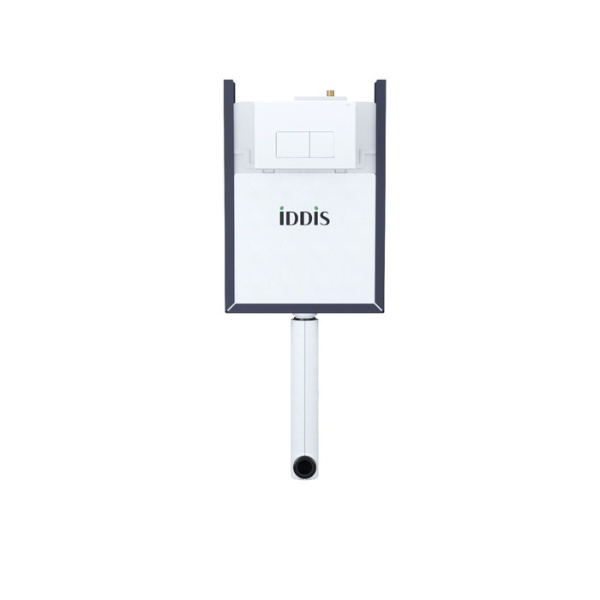 Бачок скрытого монтажа IDDIS Optima Home кнопка смыва белая OPH0W0Ci32K (детальная фотография), слив эконом-стандарт под две клавиши