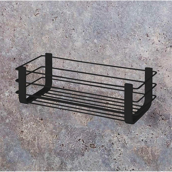 Полочка для ванной Colombo Angolari черная матовая B9632.NM (детальная фотография), черные