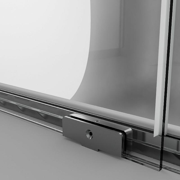 Душевая кабина Black&White Galaxy 160x85 см c паром 889000 (детальная фотография), стеклянные