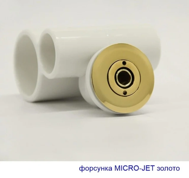 Ванна гидромассажная Whitecross Savia Duo 170 x 80 см, NANO, золото, белый, 0103.170080.100.NANO.GL (детальная фотография), прямоугольные