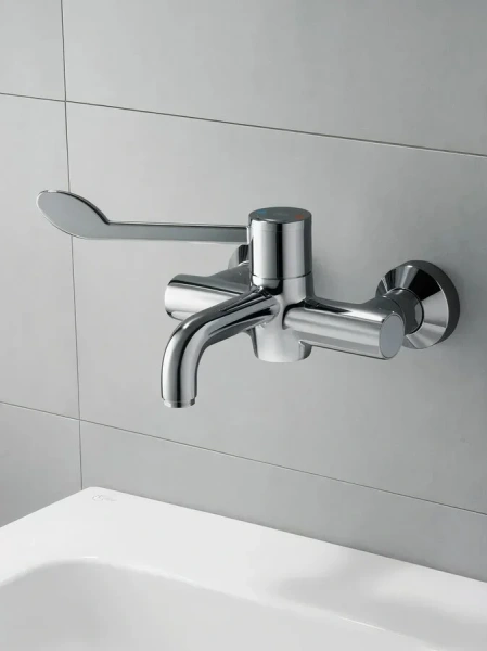 Смеситель для раковины Ideal Standard Ceraplus 2 термостатический A6691AA (детальная фотография), хром