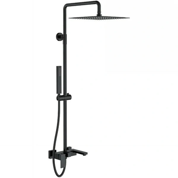 Душевая стойка Boheme Qubic matt black 478-B (детальная фотография)