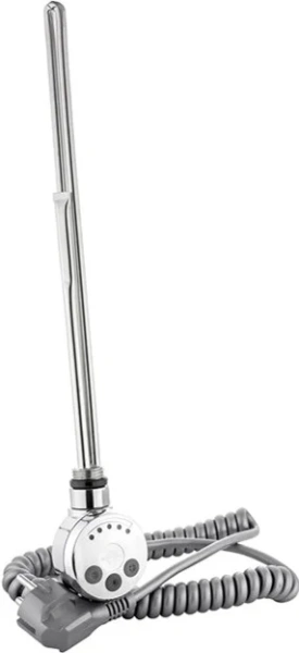 Полотенцесушитель электрический Lemark Bellario LM68607E 50х60 см левый/правый (детальная фотография), хром