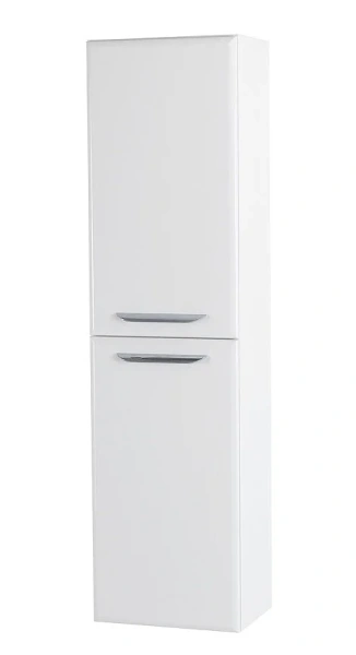 Шкаф-пенал подвесной Cezares Eco 40 см Bianco Opaco ECO-1500-2A-SC-BO (детальная фотография), 40 см