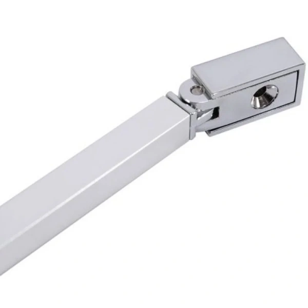 Душевая перегородка Cezares Liberta 110 см стекло бронза, профиль хром LIBERTA-L-1-TB-110-BR-Cr (детальная фотография), в наличии