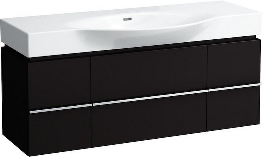 Раковина Laufen Palace 120 см без отверстия для смесителя 8.1170.4.000.109.1 (детальная фотография), современные, hi-tech