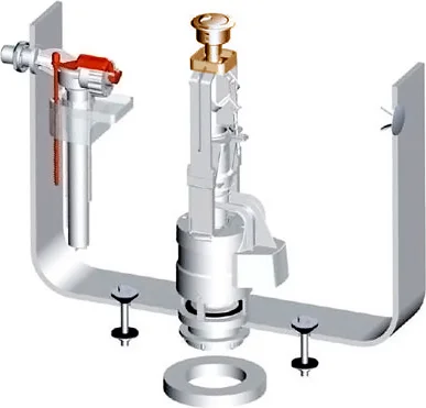Сливной механизм Artceram Hermitage кнопка бронза HEA010 72 (детальная фотография)